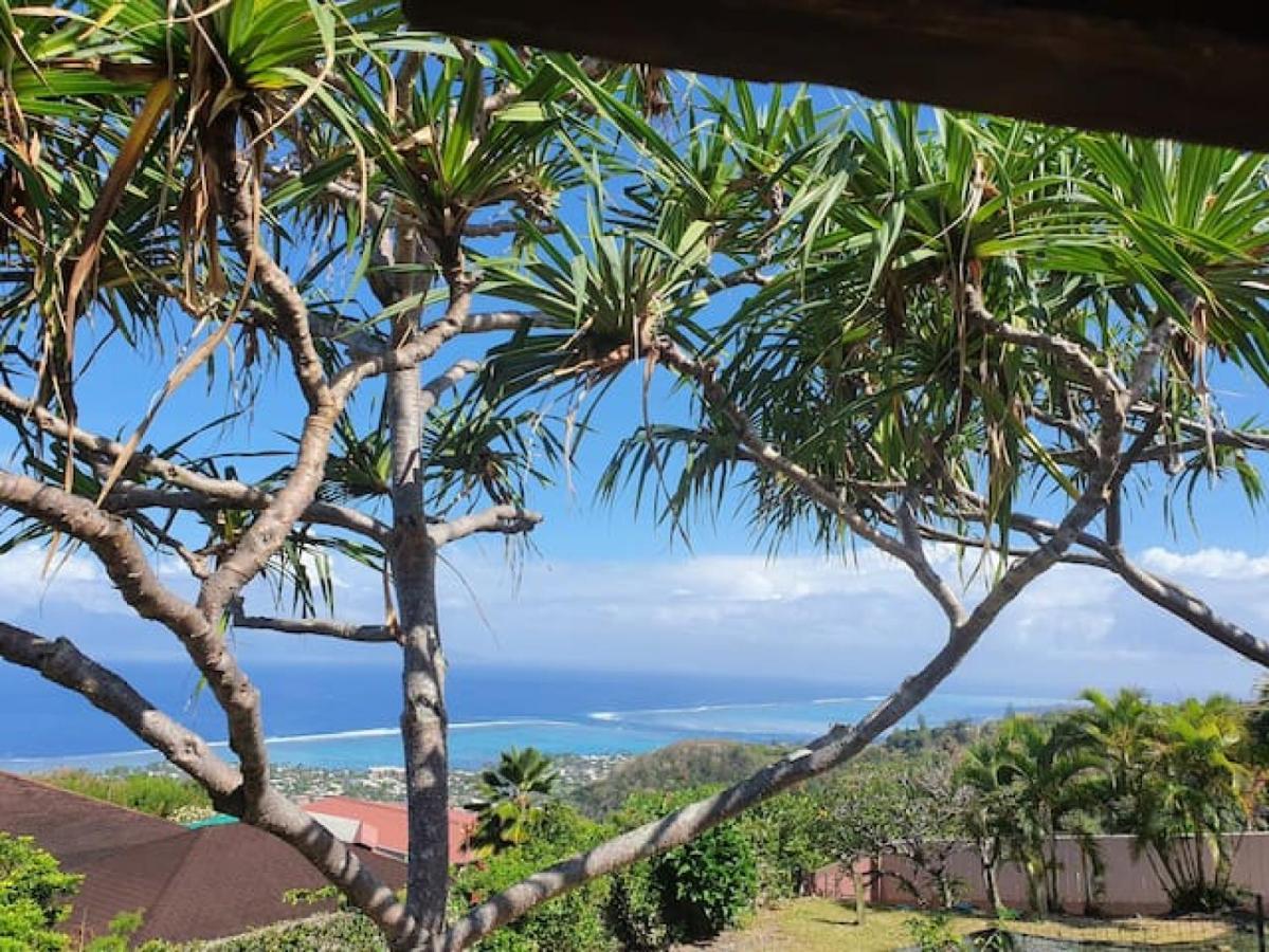 Jolie Maison Vue Ocean Et Moorea Punaauia  Εξωτερικό φωτογραφία